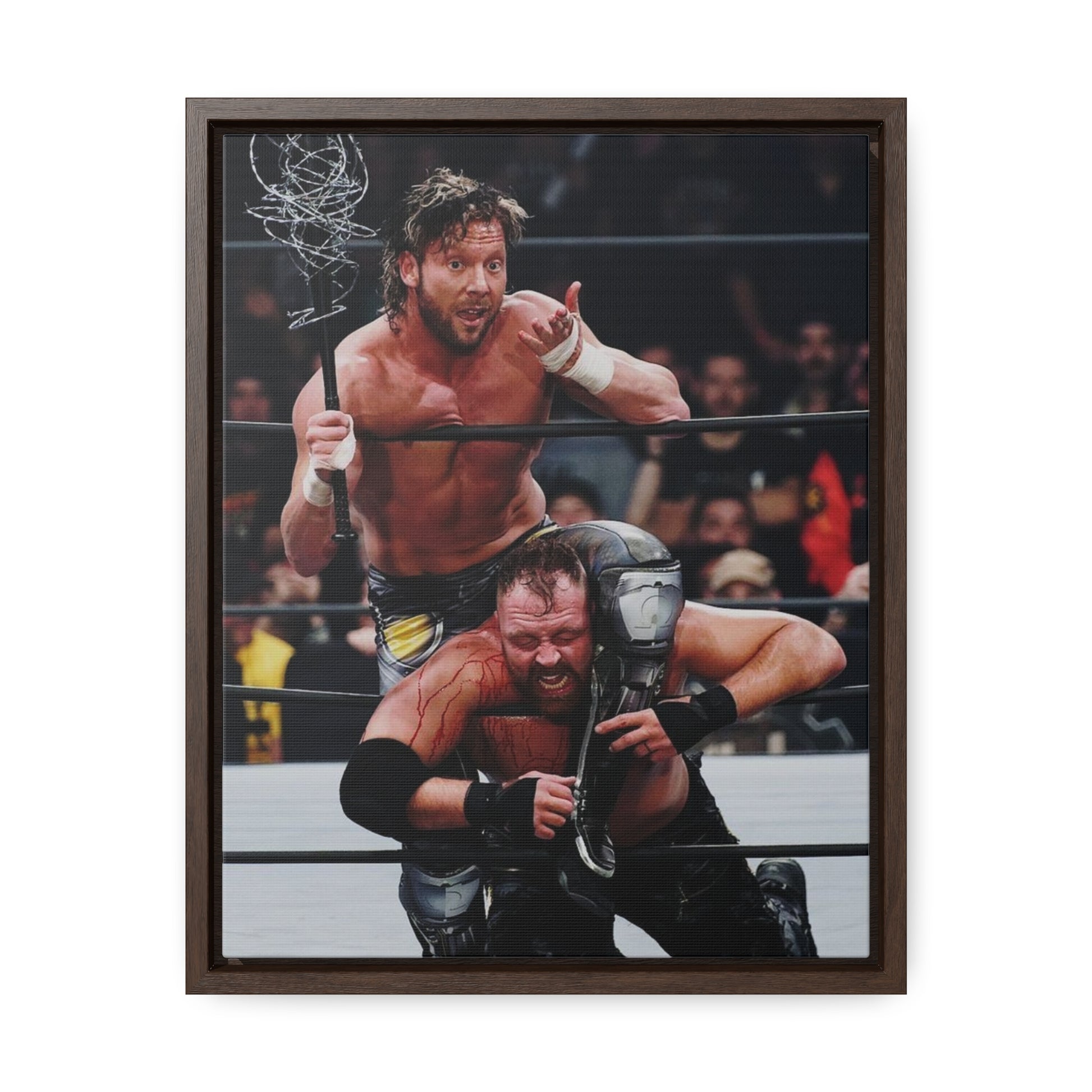 Gallery Canvas Wraps, Vertical Frame Kenny omega Jon moxley
