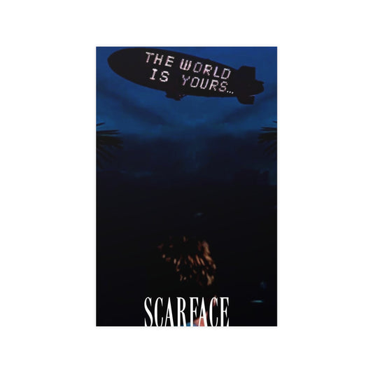 Vertical and Horizontal Matte Posters Scarface