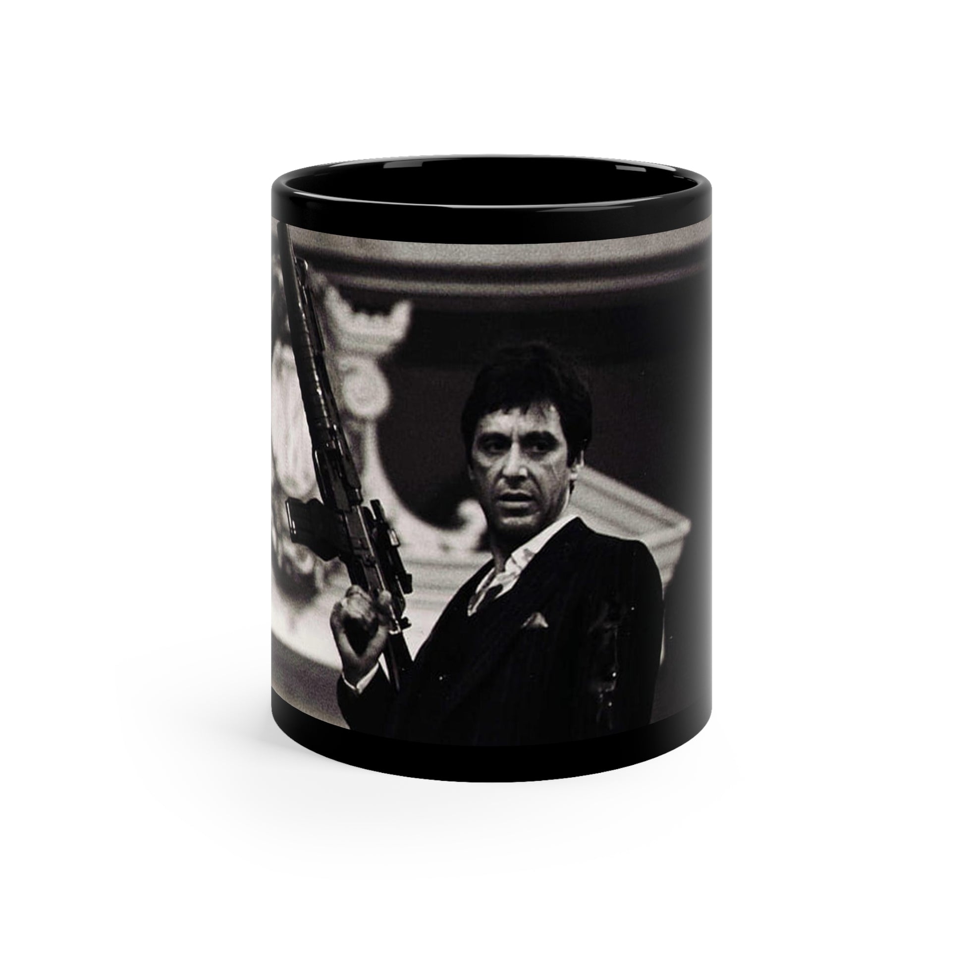 CULT COLLECTION- TAZZA NERA SCARFACE