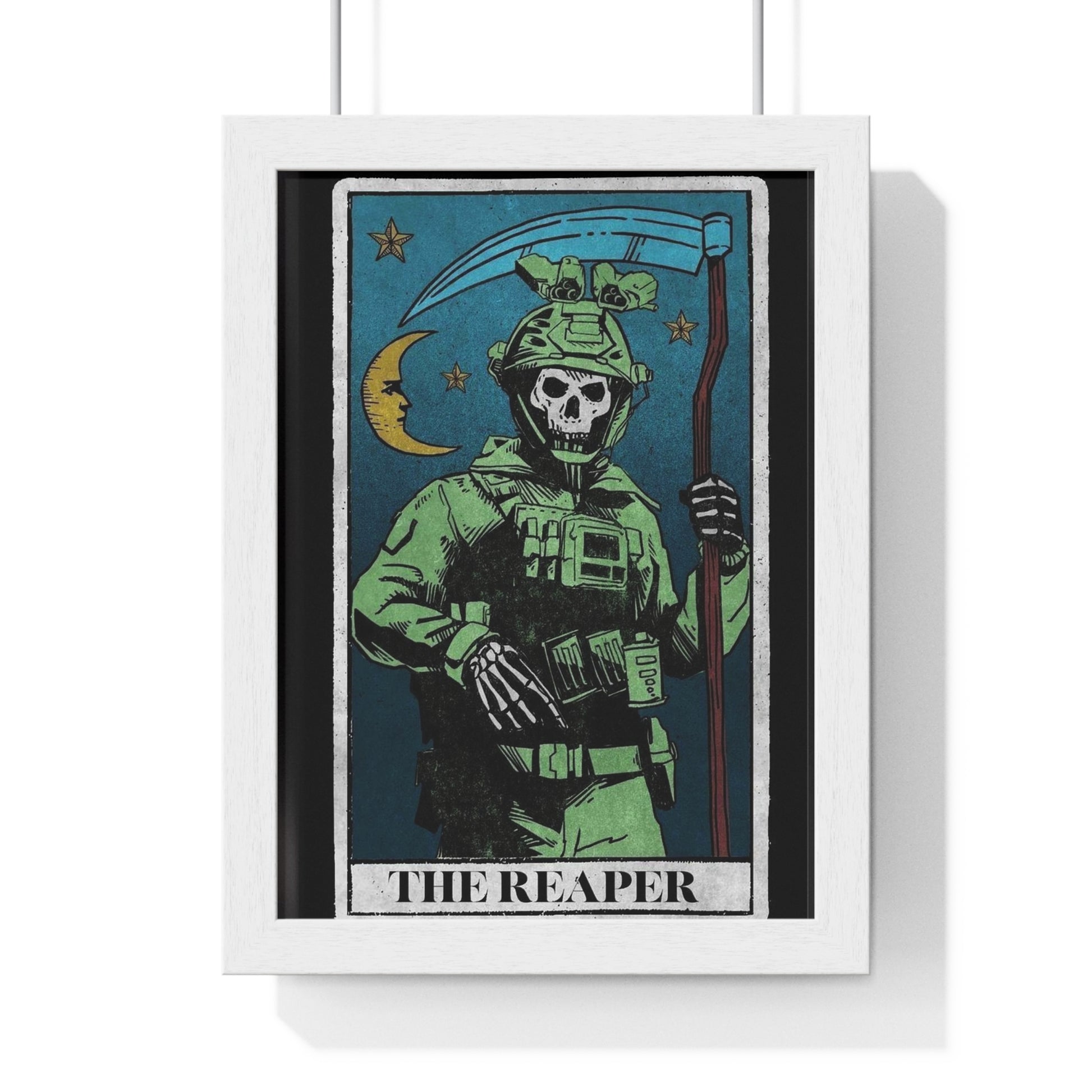 Premium Framed Vertical Poster the reaper