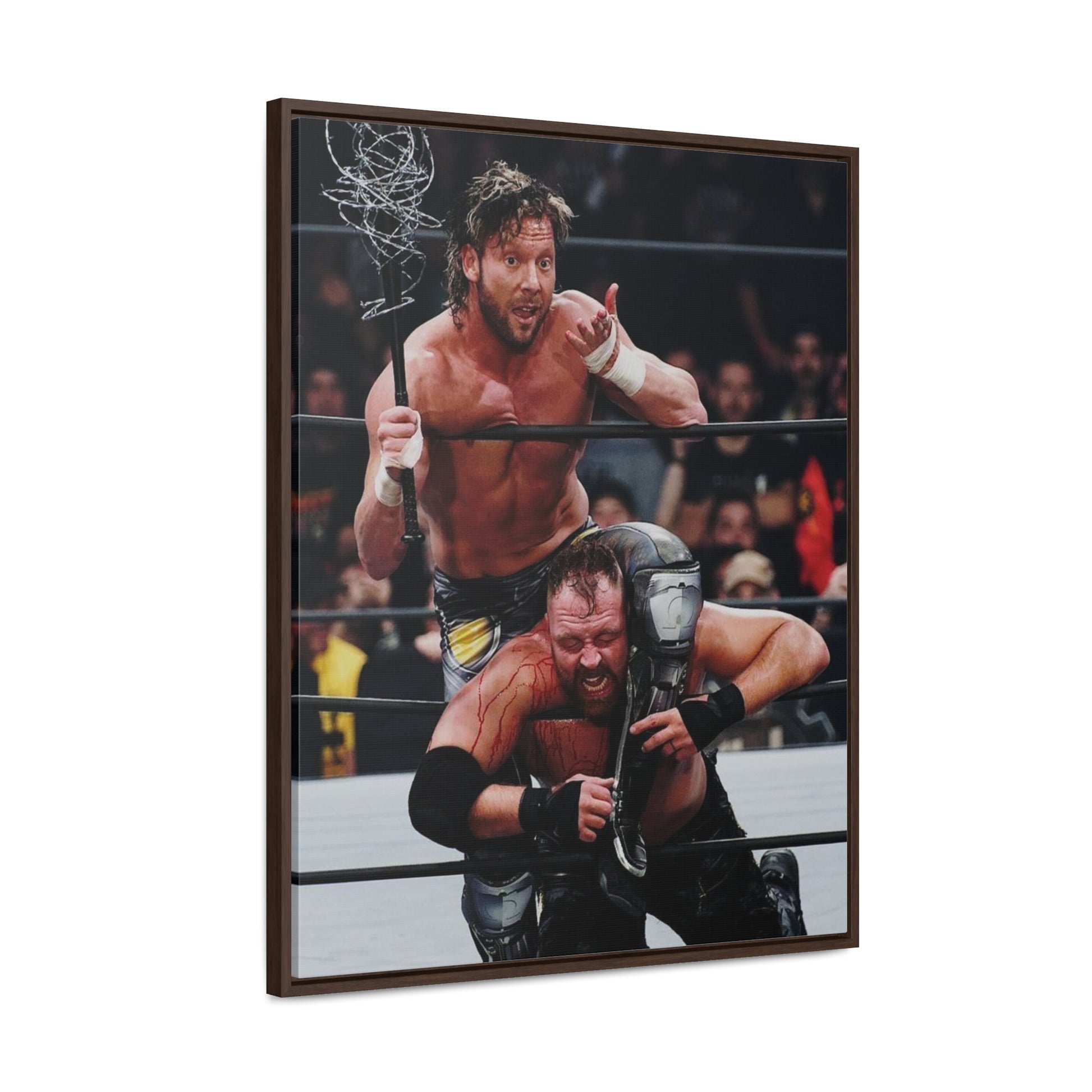 Gallery Canvas Wraps, Vertical Frame Kenny omega Jon moxley