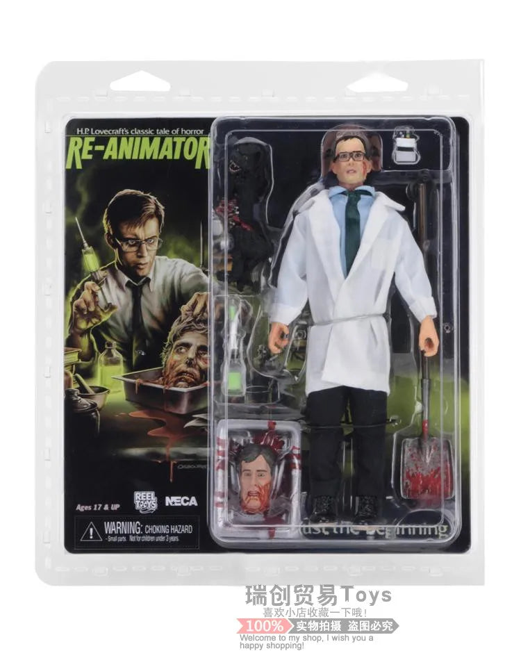 Action Figures  Frankenstein Re Animator Herbert West Doctor