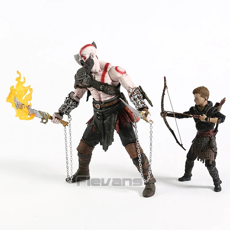 Action Figure God of War 2018 Kratos & Atreus