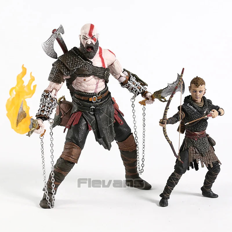 Action Figure God of War 2018 Kratos & Atreus