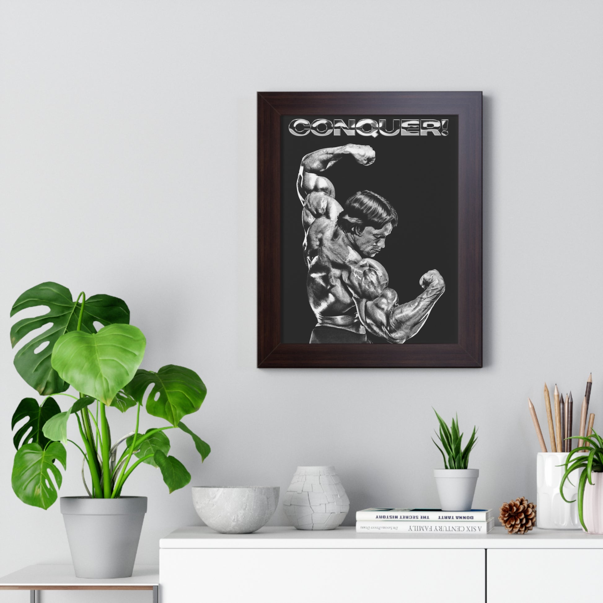 Framed Vertical Poster Arnold Schwarzenegger