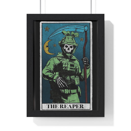 Premium Framed Vertical Poster the reaper
