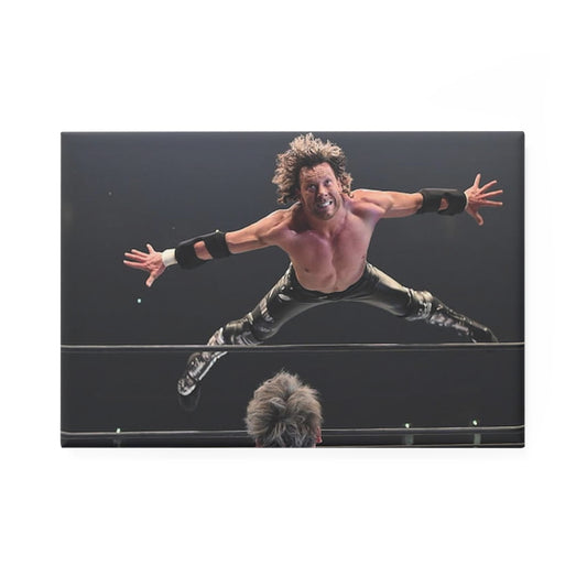Button Magnet, Rectangle Kenny Omega